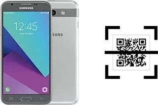 Wie lese ich QR-Codes auf einem Samsung Galaxy J3 Emerge?