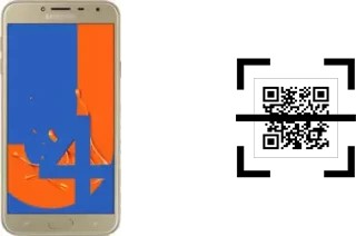 Wie lese ich QR-Codes auf einem Samsung Galaxy J4 (2018)?