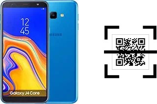 Wie lese ich QR-Codes auf einem Samsung Galaxy J4 Core?