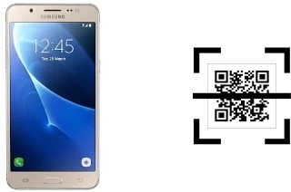 Wie lese ich QR-Codes auf einem Samsung Galaxy J5 Metal?