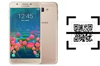 Wie lese ich QR-Codes auf einem Samsung Galaxy J5 Prime (2017)?