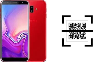 Wie lese ich QR-Codes auf einem Samsung Galaxy J6+?