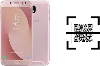 Wie lese ich QR-Codes auf einem Samsung Galaxy J7 (2017)?