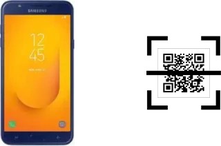 Wie lese ich QR-Codes auf einem Samsung Galaxy J7 Duo (2018)?