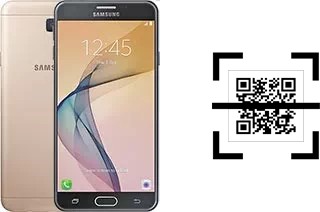 Wie lese ich QR-Codes auf einem Samsung Galaxy J7 Prime?