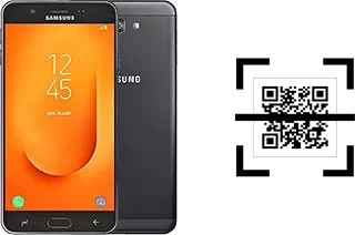 Wie lese ich QR-Codes auf einem Samsung Galaxy J7 Prime 2?