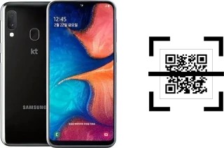 Wie lese ich QR-Codes auf einem Samsung Galaxy Jean2?