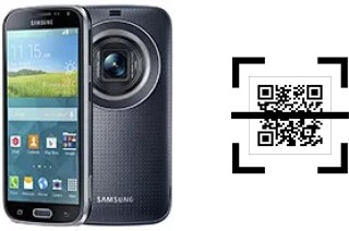 Wie lese ich QR-Codes auf einem Samsung Galaxy K zoom?