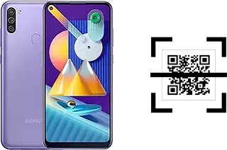 Wie lese ich QR-Codes auf einem Samsung Galaxy M11?