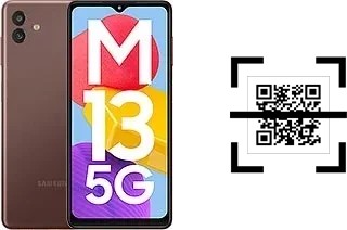 Wie lese ich QR-Codes auf einem Samsung Galaxy M13 5G?