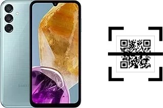 Wie lese ich QR-Codes auf einem Samsung Galaxy M15?