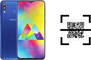 Wie lese ich QR-Codes auf einem Samsung Galaxy M20?