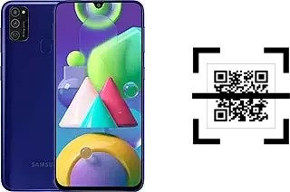 Wie lese ich QR-Codes auf einem Samsung Galaxy M21?