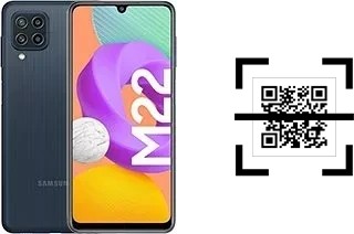 Wie lese ich QR-Codes auf einem Samsung Galaxy M22?