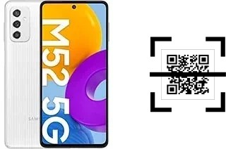 Wie lese ich QR-Codes auf einem Samsung Galaxy M52 5G?