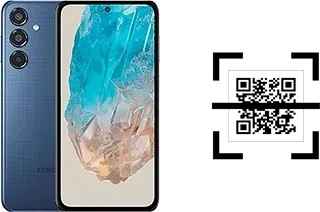 Wie lese ich QR-Codes auf einem Samsung Galaxy M35?