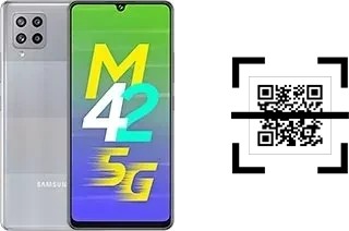 Wie lese ich QR-Codes auf einem Samsung Galaxy M42 5G?