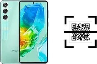 Wie lese ich QR-Codes auf einem Samsung Galaxy M55s?