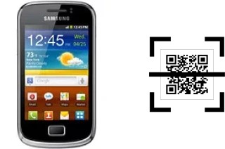 Wie lese ich QR-Codes auf einem Samsung Galaxy mini 2 S6500?