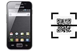 Wie lese ich QR-Codes auf einem Samsung Galaxy Ace S5830?