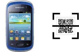 Wie lese ich QR-Codes auf einem Samsung Galaxy Music S6010?