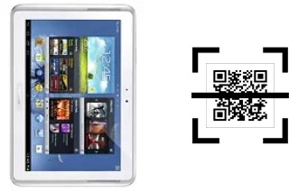 Wie lese ich QR-Codes auf einem Samsung Galaxy Note 10.1 N8000?