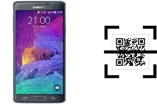 Wie lese ich QR-Codes auf einem Samsung Galaxy Note 4 Duos?