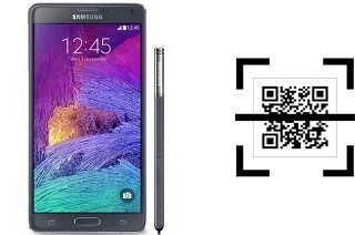 Wie lese ich QR-Codes auf einem Samsung Galaxy Note 4?