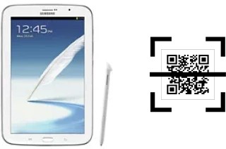 Wie lese ich QR-Codes auf einem Samsung Galaxy Note 8.0?