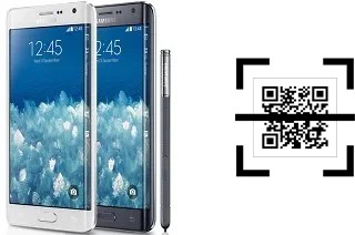 Wie lese ich QR-Codes auf einem Samsung Galaxy Note Edge?