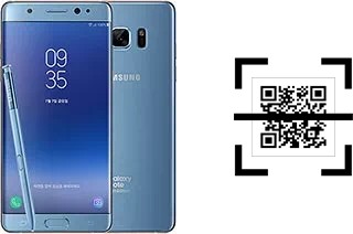 Wie lese ich QR-Codes auf einem Samsung Galaxy Note FE?