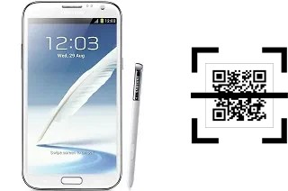 Wie lese ich QR-Codes auf einem Samsung Galaxy Note II N7100?