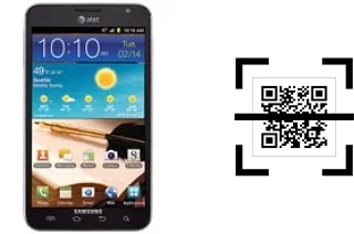 Wie lese ich QR-Codes auf einem Samsung Galaxy Note I717?