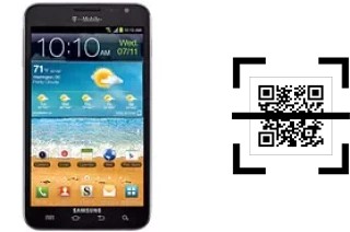 Wie lese ich QR-Codes auf einem Samsung Galaxy Note T879?