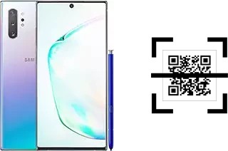 Wie lese ich QR-Codes auf einem Samsung Galaxy Note10+?