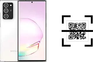 Wie lese ich QR-Codes auf einem Samsung Galaxy Note20+ 5G?