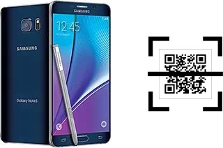 Wie lese ich QR-Codes auf einem Samsung Galaxy Note5 Duos?