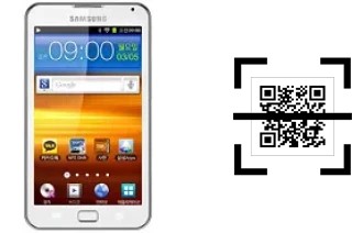 Wie lese ich QR-Codes auf einem Samsung Galaxy Player 70 Plus?