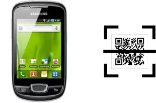 Wie lese ich QR-Codes auf einem Samsung Galaxy Pop Plus S5570i?