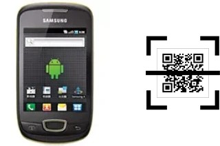 Wie lese ich QR-Codes auf einem Samsung Galaxy Pop i559?