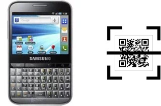 Wie lese ich QR-Codes auf einem Samsung Galaxy Pro B7510?