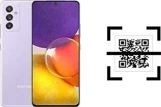 Wie lese ich QR-Codes auf einem Samsung Galaxy Quantum 2?