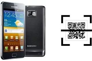 Wie lese ich QR-Codes auf einem Samsung I9100 Galaxy S II?