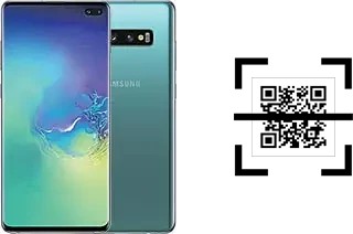 Wie lese ich QR-Codes auf einem Samsung Galaxy S10+ SD855?