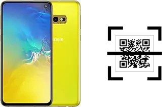 Wie lese ich QR-Codes auf einem Samsung Galaxy S10e?