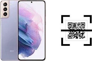 Wie lese ich QR-Codes auf einem Samsung Galaxy S21+ 5G?