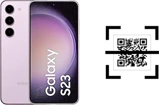 Wie lese ich QR-Codes auf einem Samsung Galaxy S23?