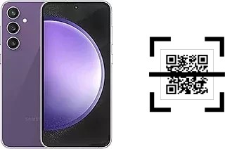 Wie lese ich QR-Codes auf einem Samsung Galaxy S23 FE?