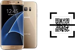 Wie lese ich QR-Codes auf einem Samsung Galaxy S7 edge (USA)?