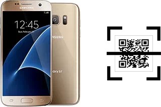 Wie lese ich QR-Codes auf einem Samsung Galaxy S7 (USA)?